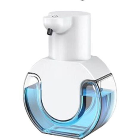 Automatic 4 level adjustable soap dispenser 430ml Rechargeable wall soap dispenser USB electric foam soap dispenser for bathroom kitchen office school (1/5)