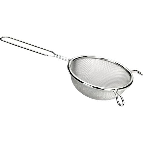 1 - Passoire - Acier Inoxydable - Filtre Cuisine - Égouttage Légumes Et Pâtes - Usage Domestique - Beige - 14x14x12cm (1/4)