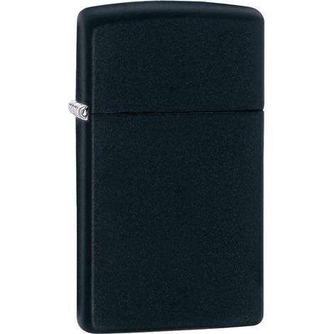 Zippo  1618 Accendino slim colore: Nero opaco