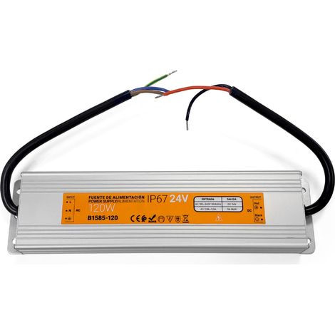 Wasserdichtes Netzteil slim 24V 120W IP67
