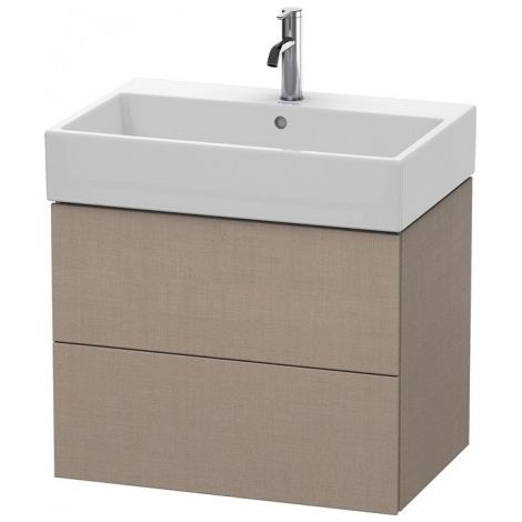 Duravit L-Cube bâti-support lavabo suspendu, 2 tiroirs,