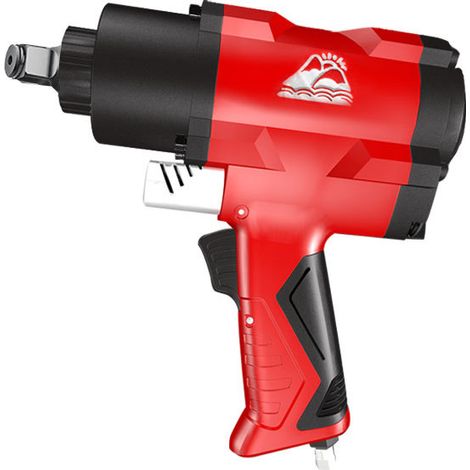 Cle a choc,cle a choc pneumatique,clé réglable, haute tension (noir/rouge), maximum 1600 N/m (1/4)
