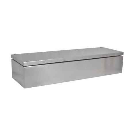 Boîtier RS PRO en Acier inoxydable 304 Acier dim. ext. 600 x 200 x 121mm, IK10, IP66 ( Prix pour 1 )