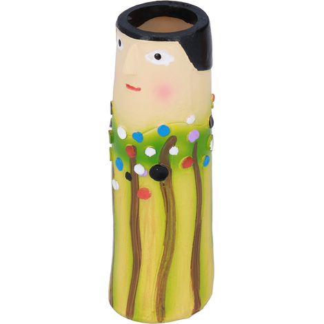 Vase en résine exquise et inodore – vase décoratif artisanal pour la maison, le bureau ou le salon 02 (1/5)