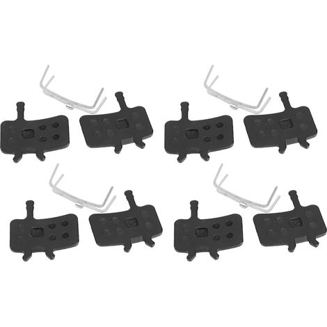 Convient pour 4 paires de plaquettes de frein à disque semi-métalliques en résine pour vélo (kit d'accessoires pour freins de vélo). (1/5)