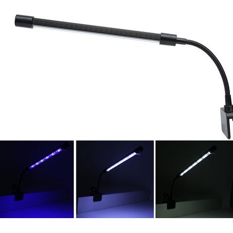 Barre lumineuse LED 7W pour aquarium, plantes aquatiques, lampe de croissance à intensité variable (1/5)