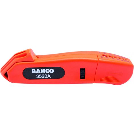 Bahco 7314150410934 Ergonomischer Rotierender Kabelabisolierer