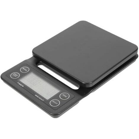 Balance Électronique de Précision pour Café pour Cuisine Pâtisserie Léger et Compact Facile à Transporter(3kg/0.1G) (1/5)