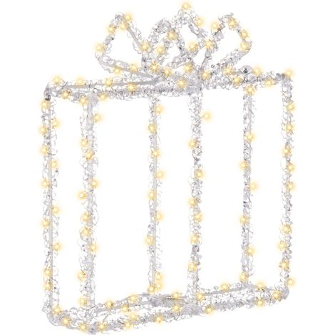 Outdoor Decoration LED KEMI Christmas Gifts 25 cm White (1/5)