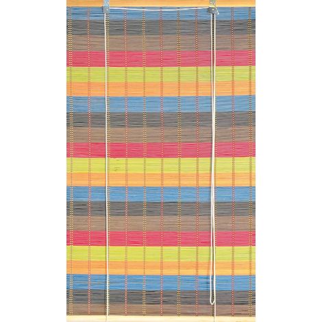 VERDEMAX - TAPPARELLA IN MIDOLLINO MULTICOLOR CM100X160