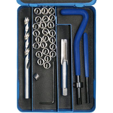 SW-Stahl 84019L Gewindereparatursatz in Kunststoffkassette M12 x 1.0"