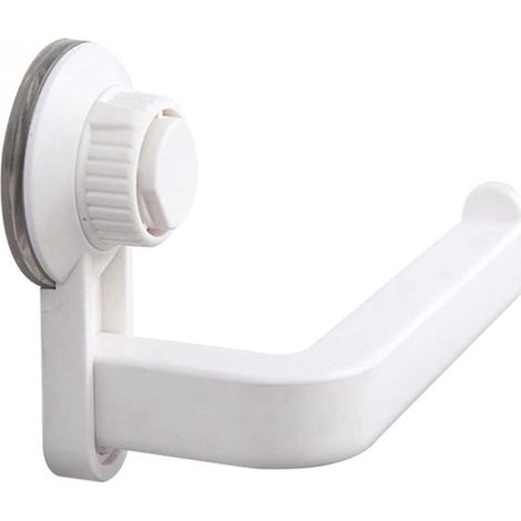 Porte-papier toilette auto-adhésif, sans perçage, ventouse puissante pour salle de bain et cuisine (1/5)