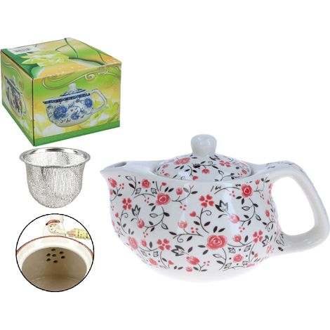 Bollitore in ceramica con infusore