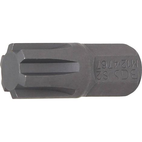 Embout 30 mm 10 mm (3/8) Profil Cannelé M12 - Précision et Compatibilité RIBE, Acier - D-Work