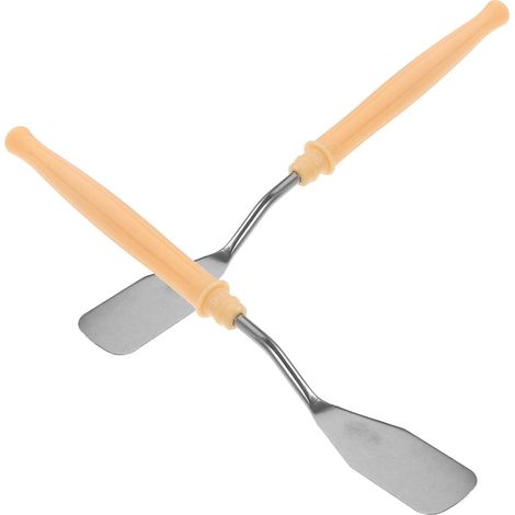 Lot de 2 Outils D'imprimante 3d pour Stylo à Imprimer, Pelles Métalliques Portables en Métal et Plastique pour Maintenance et Nettoyage Précis (1/5)
