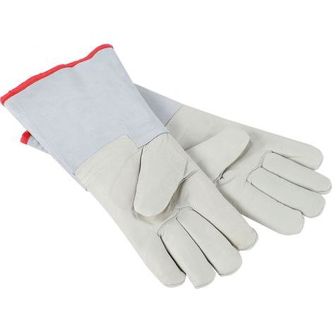 Gants cryogéniques 40 cm pour manipulation d'azote liquide et sécurité LNG (1/5)