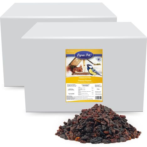 20 kg de raisins secs Lyra Pet® Premium