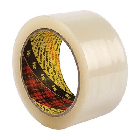 ROLLO CINTA DE EMBALAJE BAJO RUIDO 309 TRANSPARENTE 50MM X 66 M 309T5066 SCOTH 7000095501