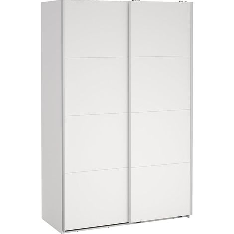 Bergamo Schiebetürenschrank 2 Türen 140x220cm weiß. (1/5)