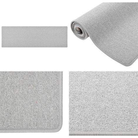 Teppichläufer Hellgrau 80x250 cm - Teppichläufer - Grau - Hellgrau - Wohnzimmer - Schlafzimmer - Home & Living (1/5)