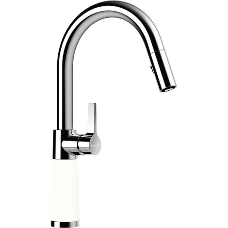 Schock Küchenarmatur SC-520 Chrom/Cristadur ausziehbarer Auslauf Green Line Day