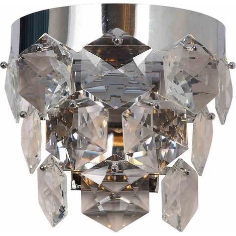 Lampada da parete GRACE CHROME 2xE14 (1/5)