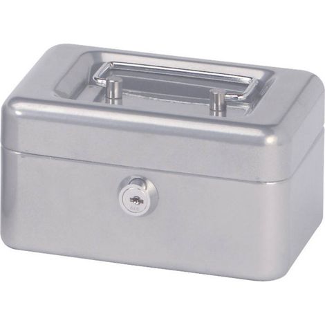 Maul 18280 Cassetta portavalori (L x A x P) 152 x 81 x 125 mm Argento (1/3)