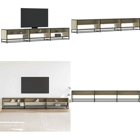 vidaXL TV-Schrank Sonoma-Eiche 270x40x46 cm Holzwerkstoff