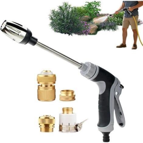 Pressure Washer Nozzle - 360 Degree Rotating Sprayer for Car Cleaning and Garden ABS Metal Construction with 3 Spray Modes, Portable Water Tool for (1/5)