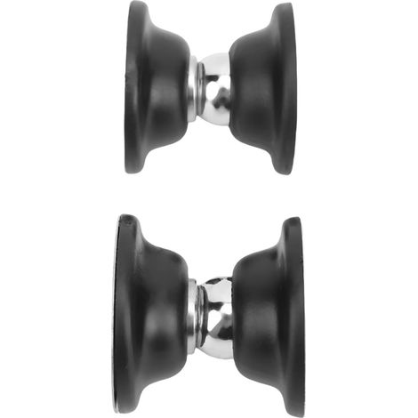 Motorhomes Friendly Magnetic Powerful Design BLACK Catch Metal Stops (1/4)