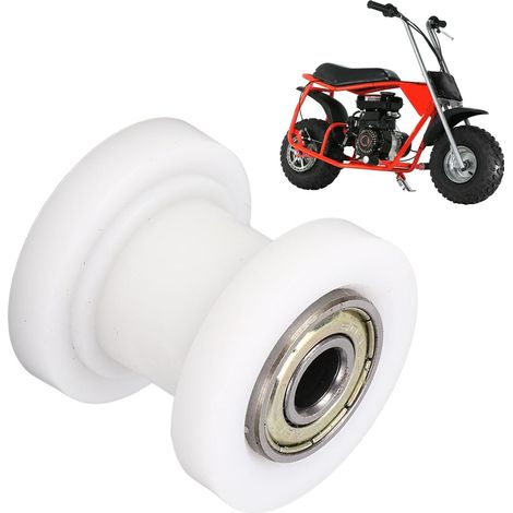 Galet tendeur de chaîne de rechange pour mini-moto, tendeur à ressort, noir (Blanche) (1/5)
