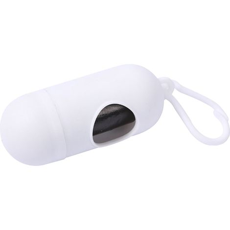Distributeur De Sac Pour Déchets Animales - Poche À Fermeture Éclair Pour Sacs À Crottes De Chien - Facile À Porter Et À Remplir - 1 Pièce (1/2)