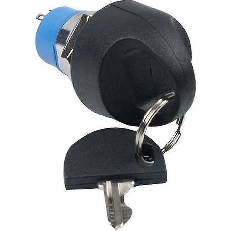 Contacteur d'allumage avec serrure à clés, pièce de rechange pour scooter électrique, démarreur/arrêt, moto ou vélo électrique (1/5)
