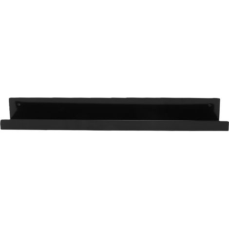 Étagère magnétique 43 cm Support flottant pour livre Organiseur de rangement en métal avec rebord surélevé antidérapant Tableau blanc de salle de classe Bureau Réfrigérateur Armoire de lavage latérale (1/5)