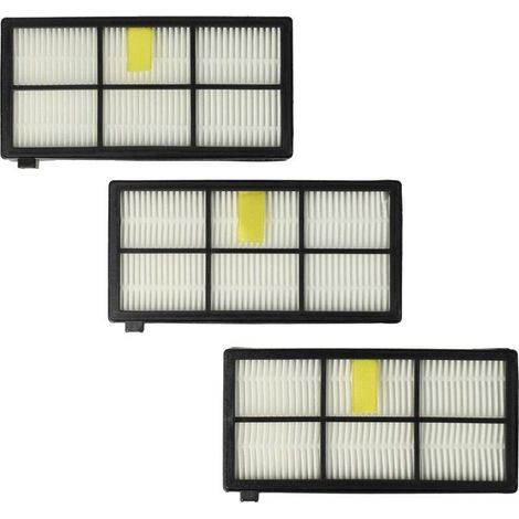3er-Pack Filter, kompatibel mit Roomba 800 und 900. Ersatzset für Filter der Serien 8 und 9. Ersatzteil mit drei Filtern. (1/5)
