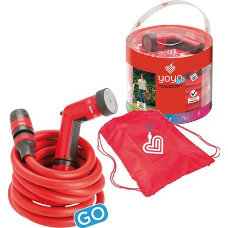 Tuyau Yoyo 30 mètres avec accessoires, pistolet et étui 1010305