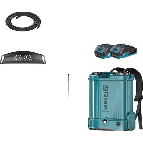 Pulvérisateur Électrique, Capacité de 20L, Contrôle de Pression Ajustable, 2 Batterie (1/2)