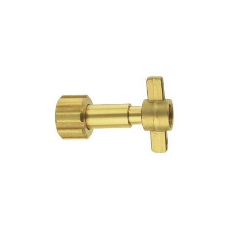 ROTHENBERGER  Raccordo  travaso  propano,  W21,8x1/14"L-3/8"L  -  32207