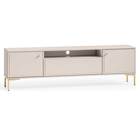 Mueble TV Sélène Cachemire con 3 puertas (1/4)