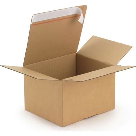Carton d'emballage 16 x 12 x 11 cm - Double cannelure (1/3)
