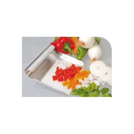 Gemüseschaufel ibili Edelstahl Silber 24 cm