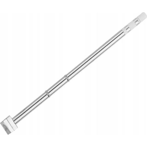 Punta de soldadura con calentador incorporado T12-1401 de 10,4 mm para almohadillas de limpieza.