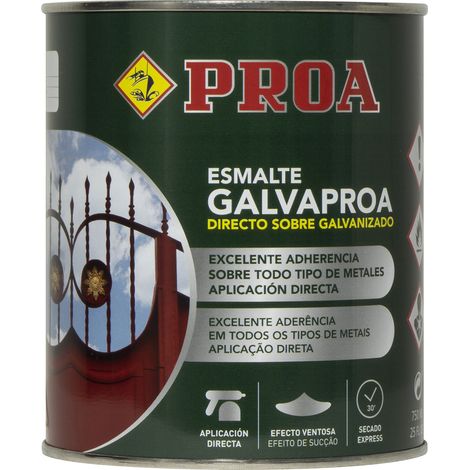 Esmalte directo sobre galvanizado Galvaproa, Verde inglés RAL 6009 10lts (1/5)