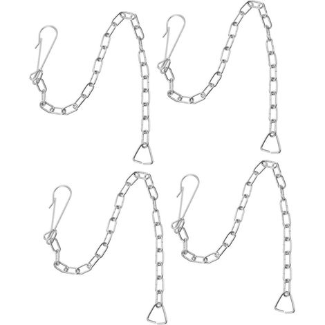Chaîne De Clapet De Toilette En Acier, Acier Inoxydable, 4 Pièces (1/5)