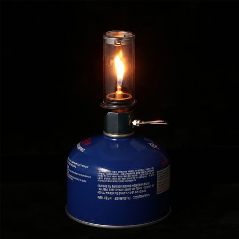 Lampe à gaz lanterne au Butane pour Camping en plein air pique-nique pêche (1/5)