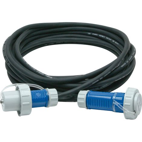 Cble d'extension version pompiers 230 V, 16 A
