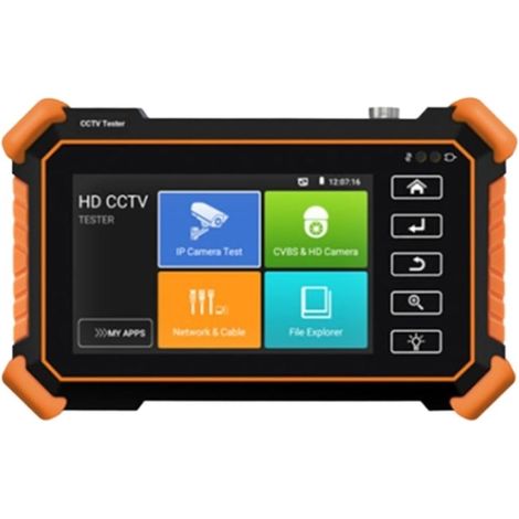 Testeur de vidéosurveillance prenant en charge la caméra IP Testeur De Caméra CCTV IPC Portable 8K Moniteur Testeur De Caméra IP H.265 Testeur De Vidéosurveillance Analogique 8MP AHD CVI TVI(IPC-1910C (1/5)
