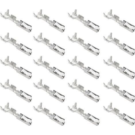 50pcs Crimp Contacts for Micro-Timer N90764701 Compatible with VW Repair Terminals Wiring Crimping Pins 0.50mm² - 0.75mm² Model 33-0177 (1/5)