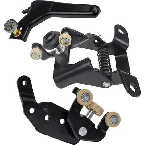 jeu de roulettes inférieures de porte coulissante droite côté conducteur gauche pour Toyota Hiace Commuter Grandia GL Super 2005-2019 (1/5)