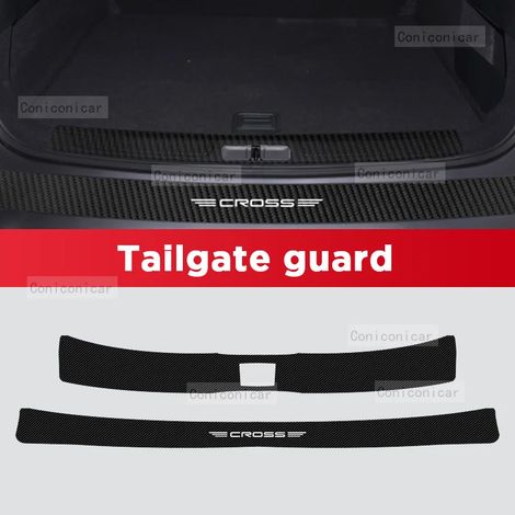 Protection de seuil de porte (hayon) - Autocollant de protection anti-rayures pour Toyota Corolla Cross 2023-2024 - Accessoires (1/3)